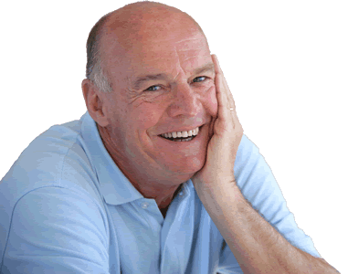 Smiling man